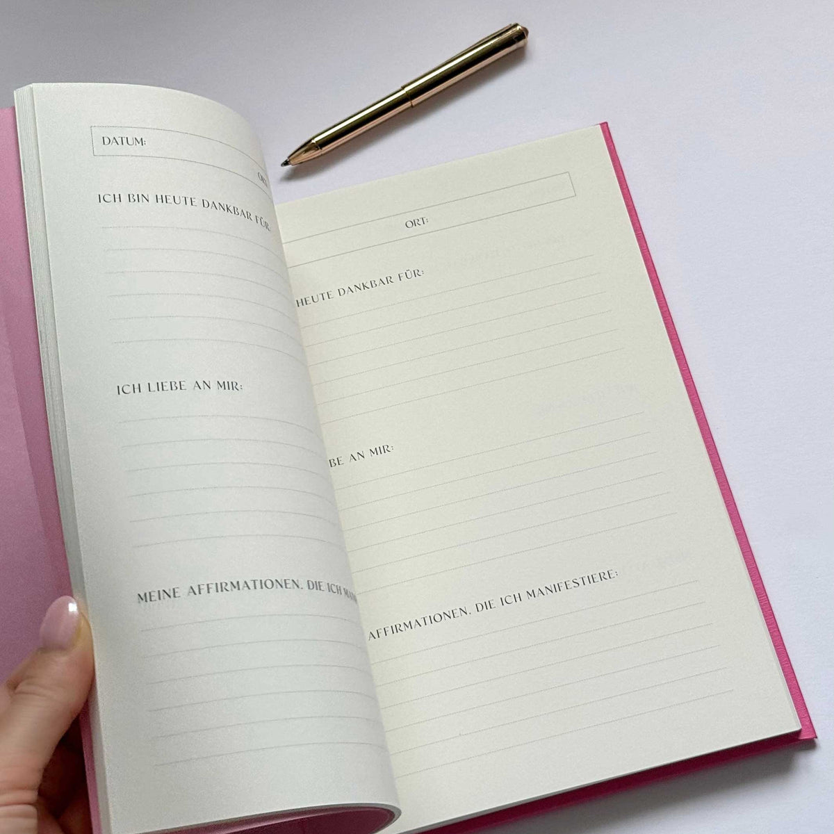 LOVEme Journal - Selbstliebe Tagebuch für 100 Tage - Deutsch | Elena Miller