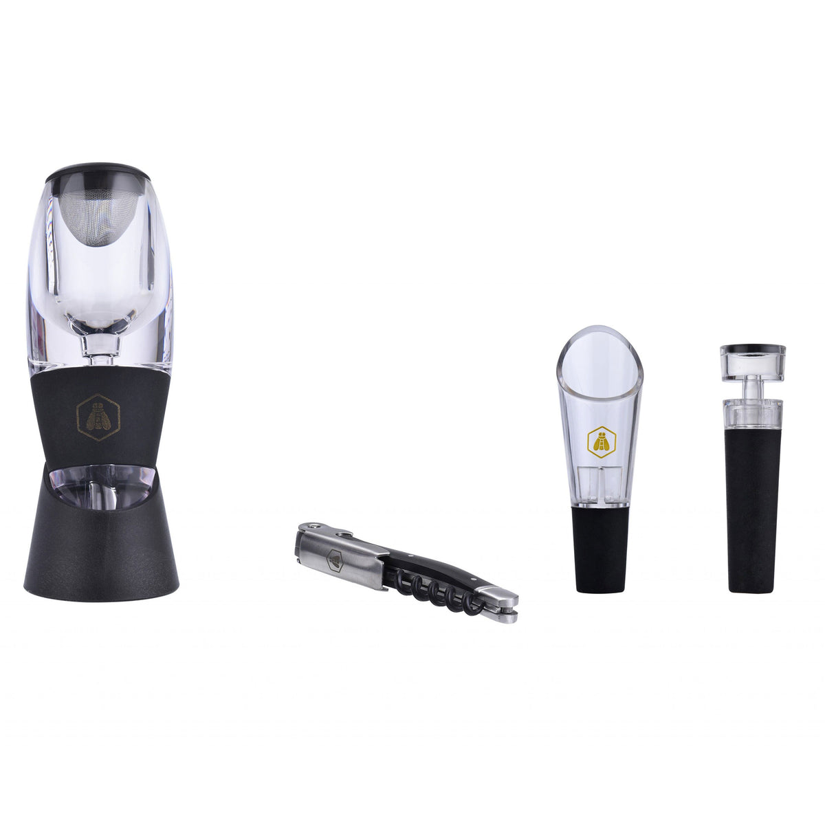 Wine set with aerator - 4-piece set | Laguiole