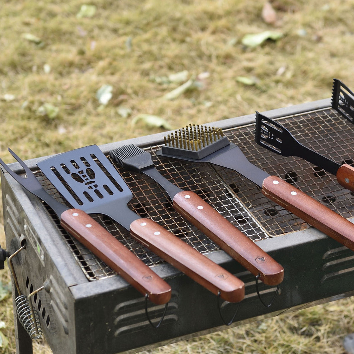 Barbecue-Set - Black Edition 5-teiliges Set | Laguiole