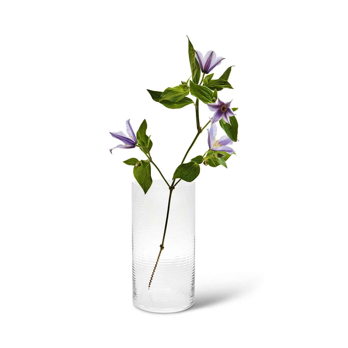 LAINE CYLINDRIQUE | vase cylindrique en verre | H=25 cm | Samuli Helavuo | Printemps Copenhague