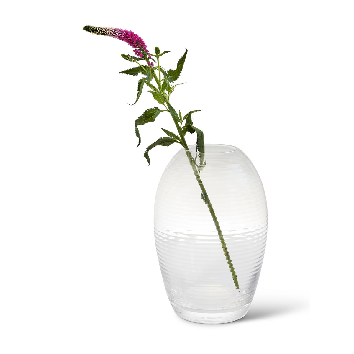 Glasvase Laine Oval – 20 cm | Spring Copenhagen