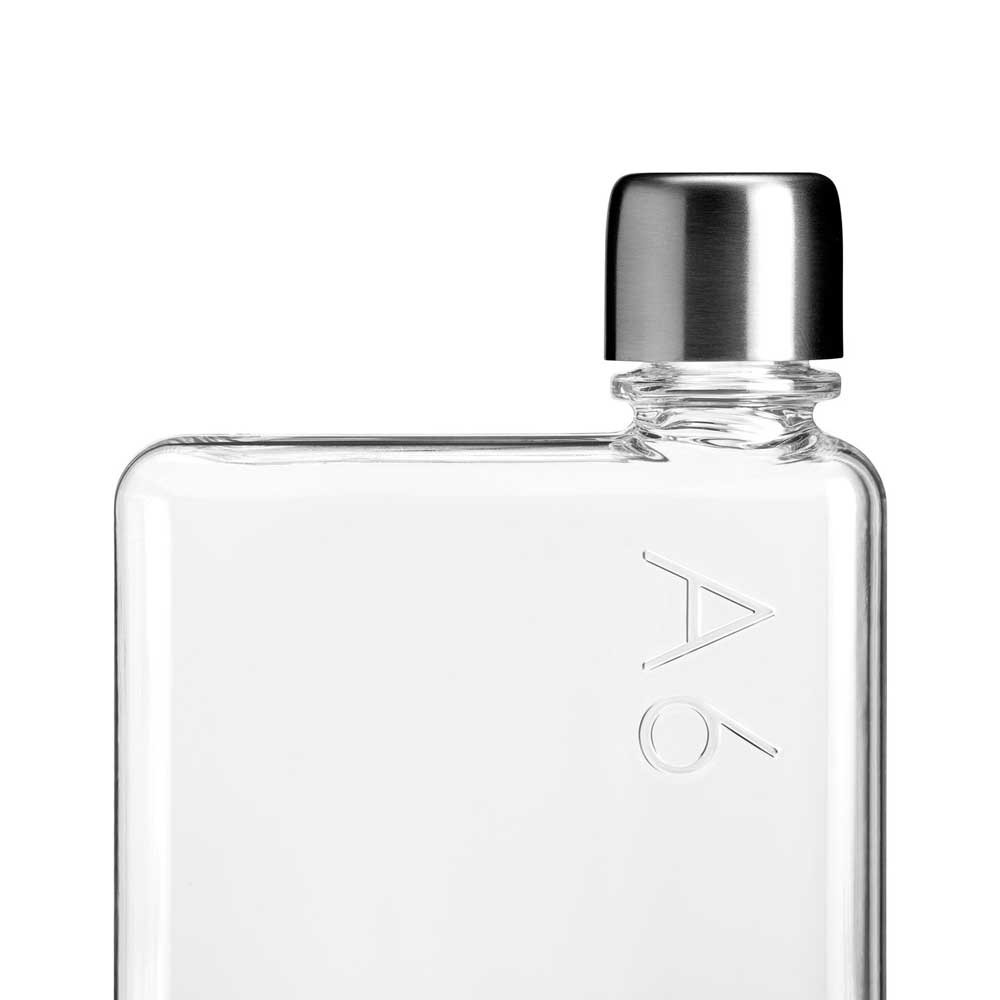 VERSCHLUSSKAPPE Metall | für durchsichtige Standard memobottle WASSERFLASCHEN