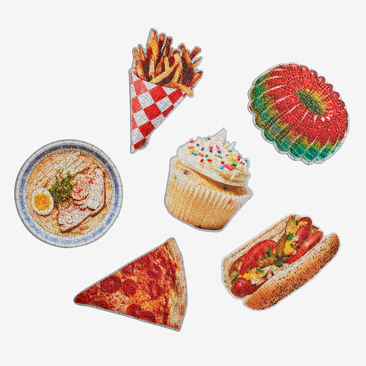 LITTLE PUZZLE THING | FOOD-PUZZLES | Serie VII A la carte | ca. 70 Teile | Areaware
