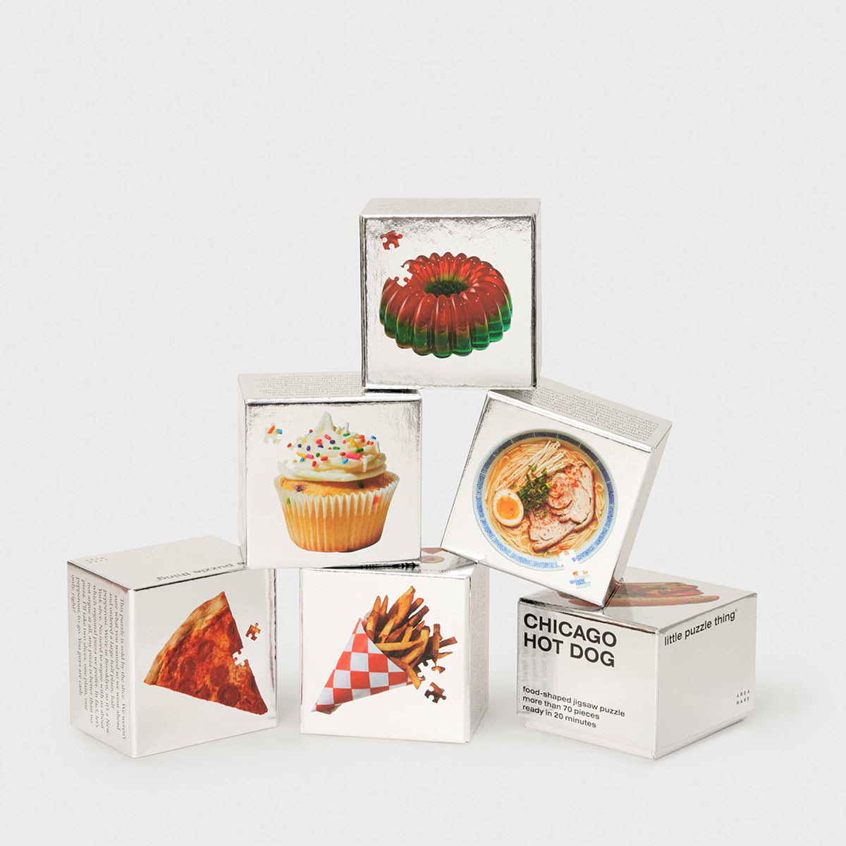LITTLE PUZZLE THING | FOOD-PUZZLES | Serie VII A la carte | ca. 70 Teile | Areaware