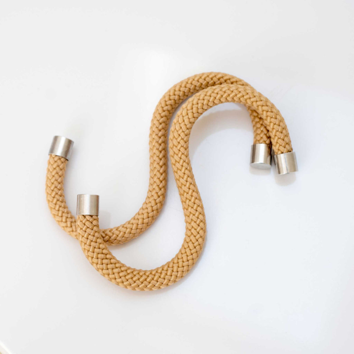 CROCHET DE CORDE | Patère textile en corde | Ensemble de 5 | Produits à la menthe poivrée
