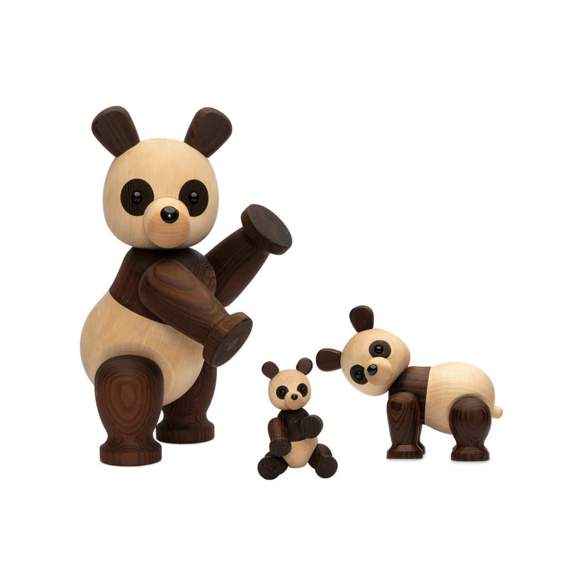 Holz-Pandabär Pixi Klein – Ahorn · 8 cm | Spring Copenhagen