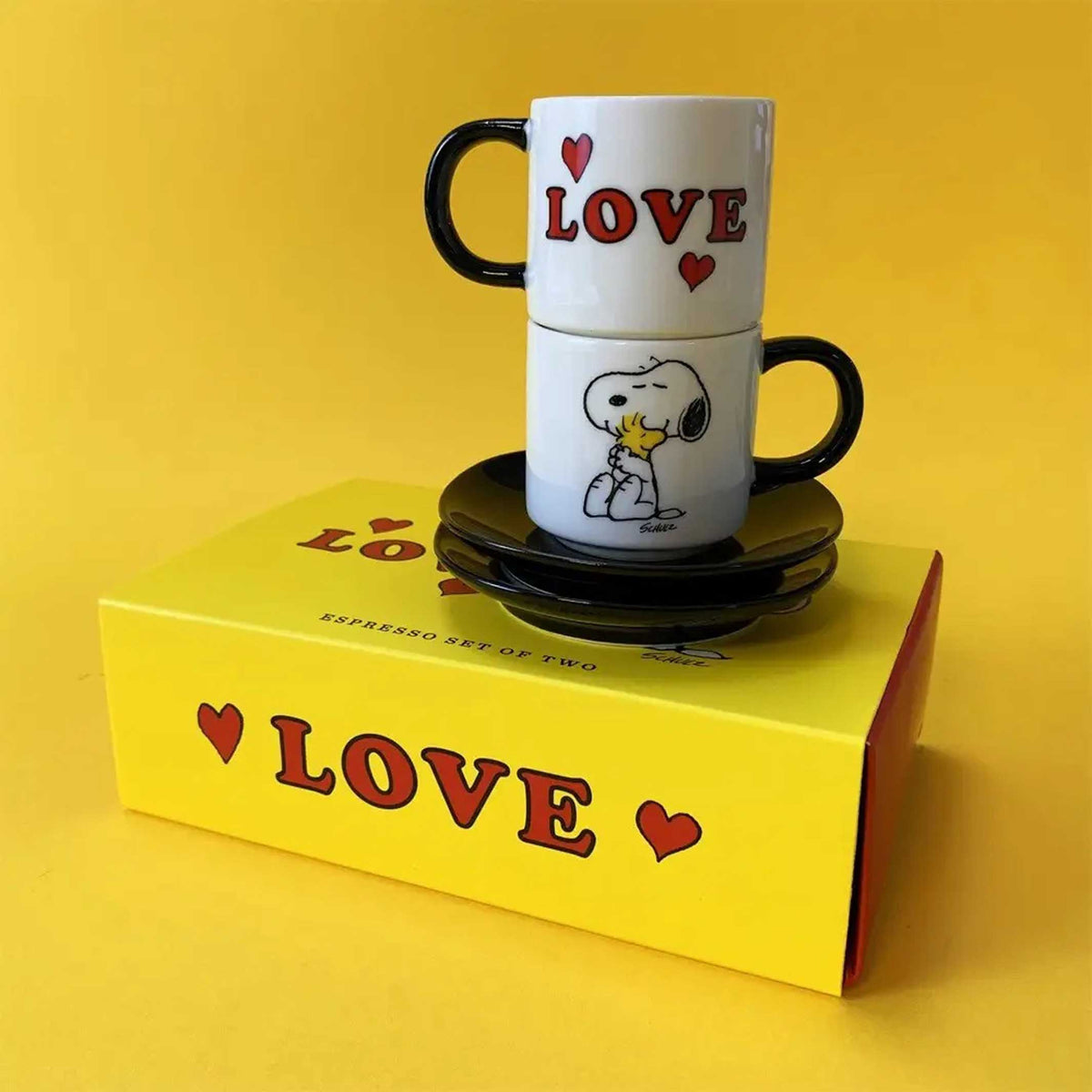 PEANUTS - LOVE | ESPRESSO-TASSEN | 2er Set | Magpie