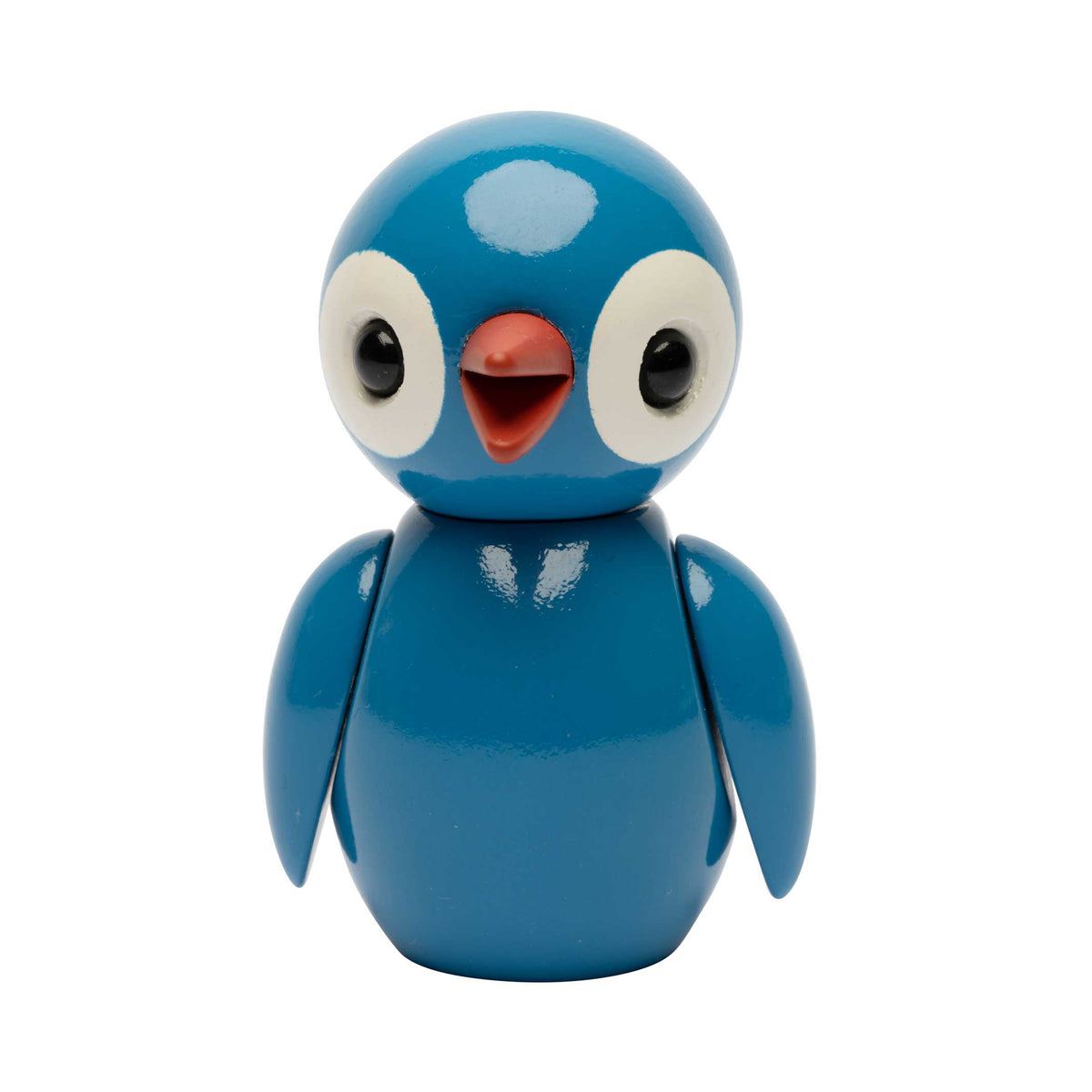 Deco Bird "Lucky Light Blue" – Beech · 6.5 cm | Spring Copenhagen