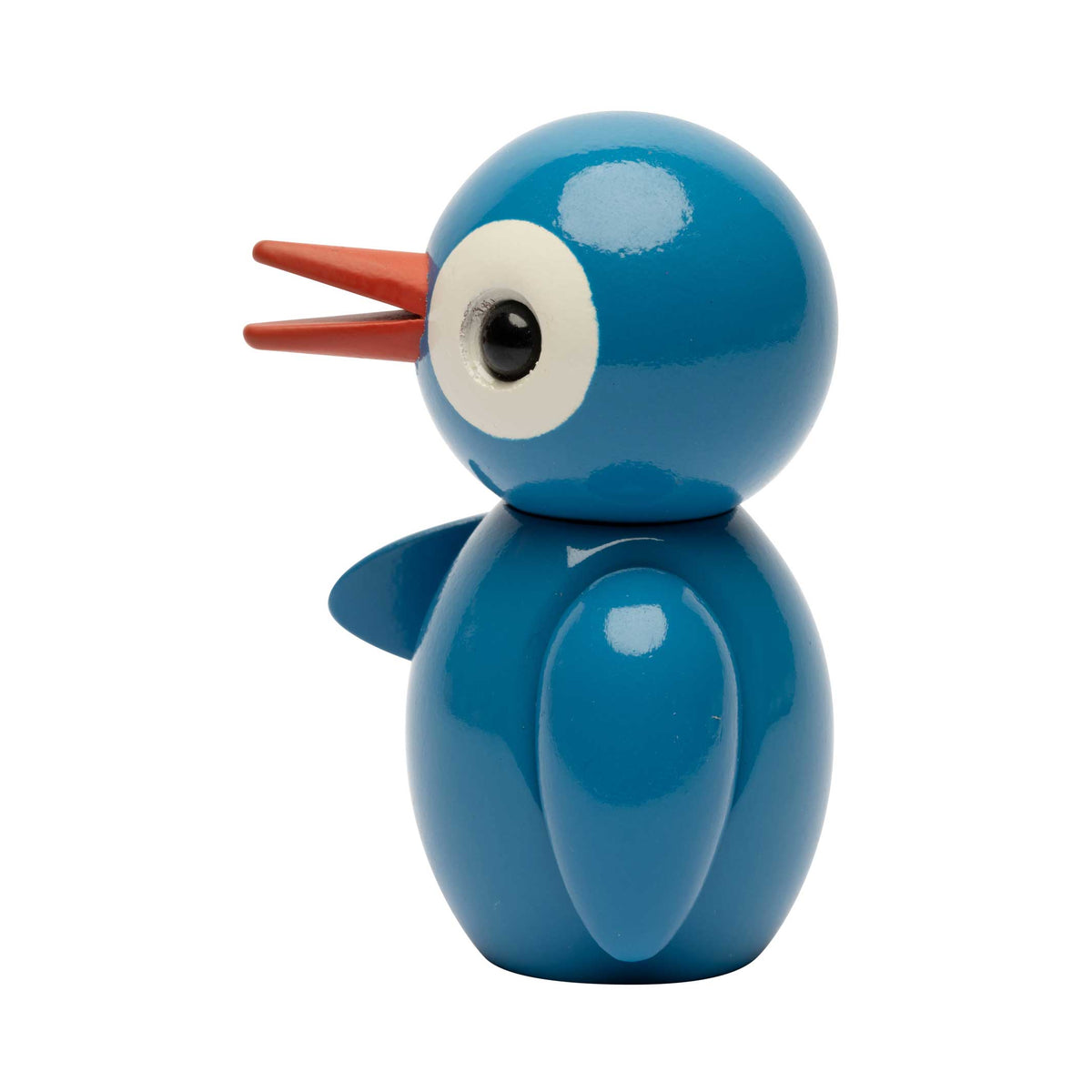 Deco Bird "Lucky Light Blue" – Beech · 6.5 cm | Spring Copenhagen