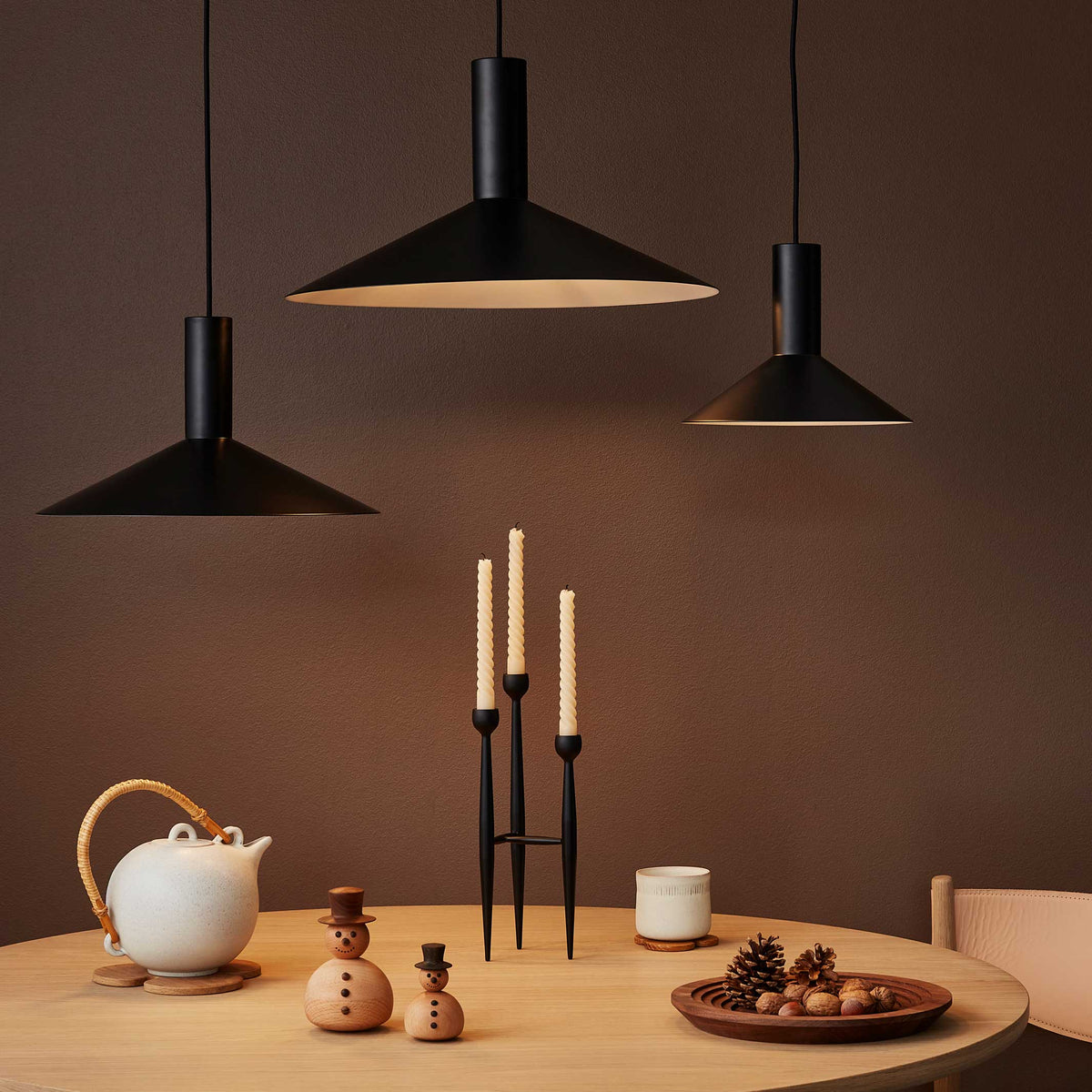 LUCKY TRIVET | COASTER POT Trèfle en bois | Ensemble de 2 | Mencke & Vagnby | Spring Copenhagen