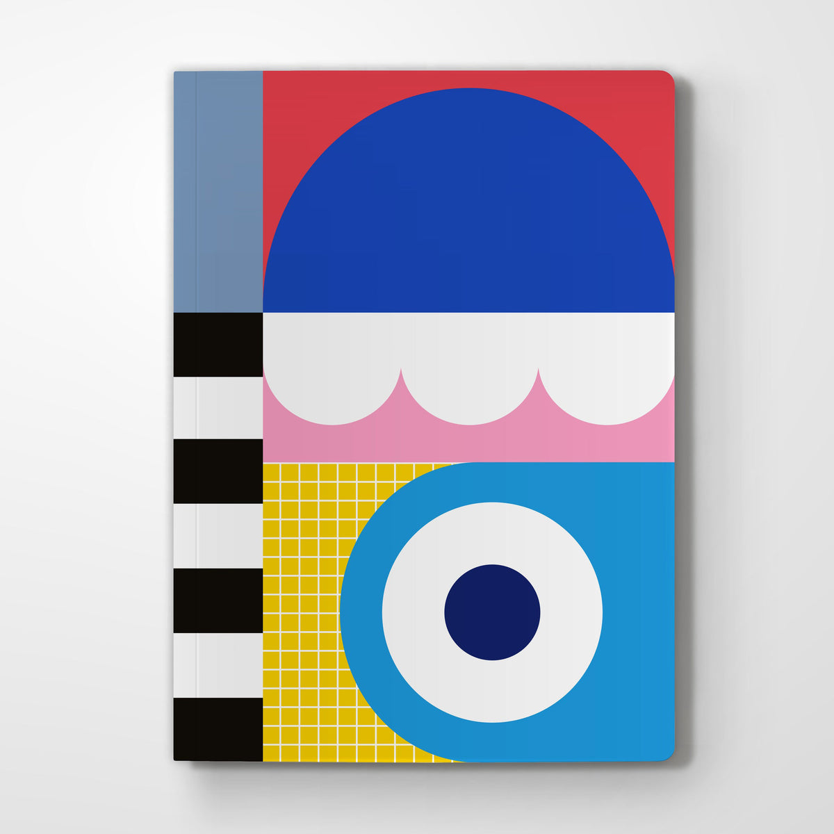 LUNA PARK NOTEBOOK | Liniertes NOTIZBUCH | A5 & 96 Seiten | nolki