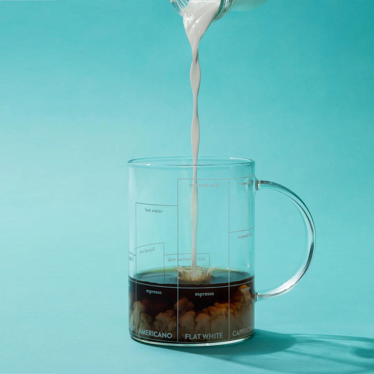 MULTI-CCINO MUG | Glas-KAFFEEBECHER | Josh Corn | MoMA