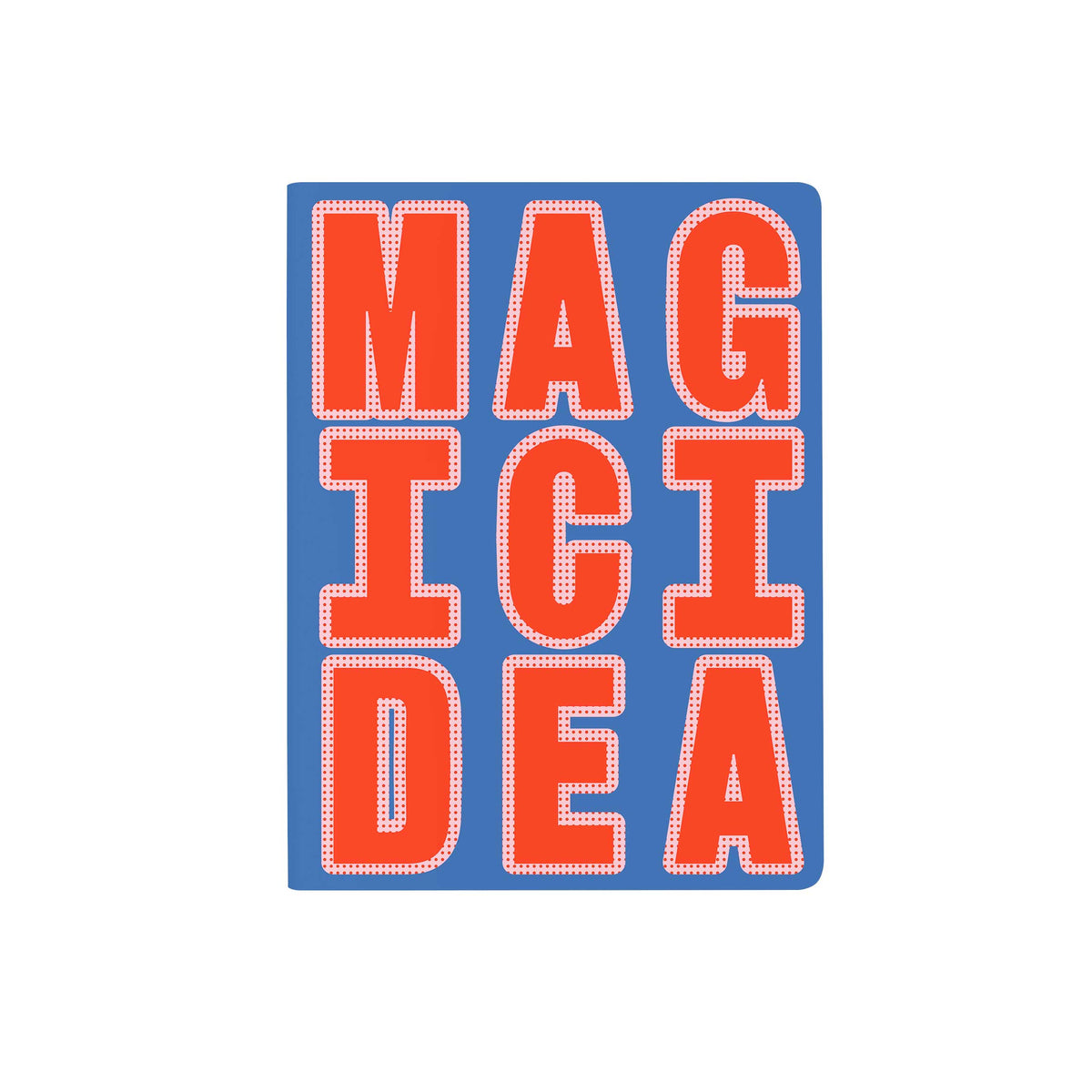 MAGIC IDEA | GRAPHIC L Serie | fluoreszierend leuchtendes NOTIZBUCH | Nuuna