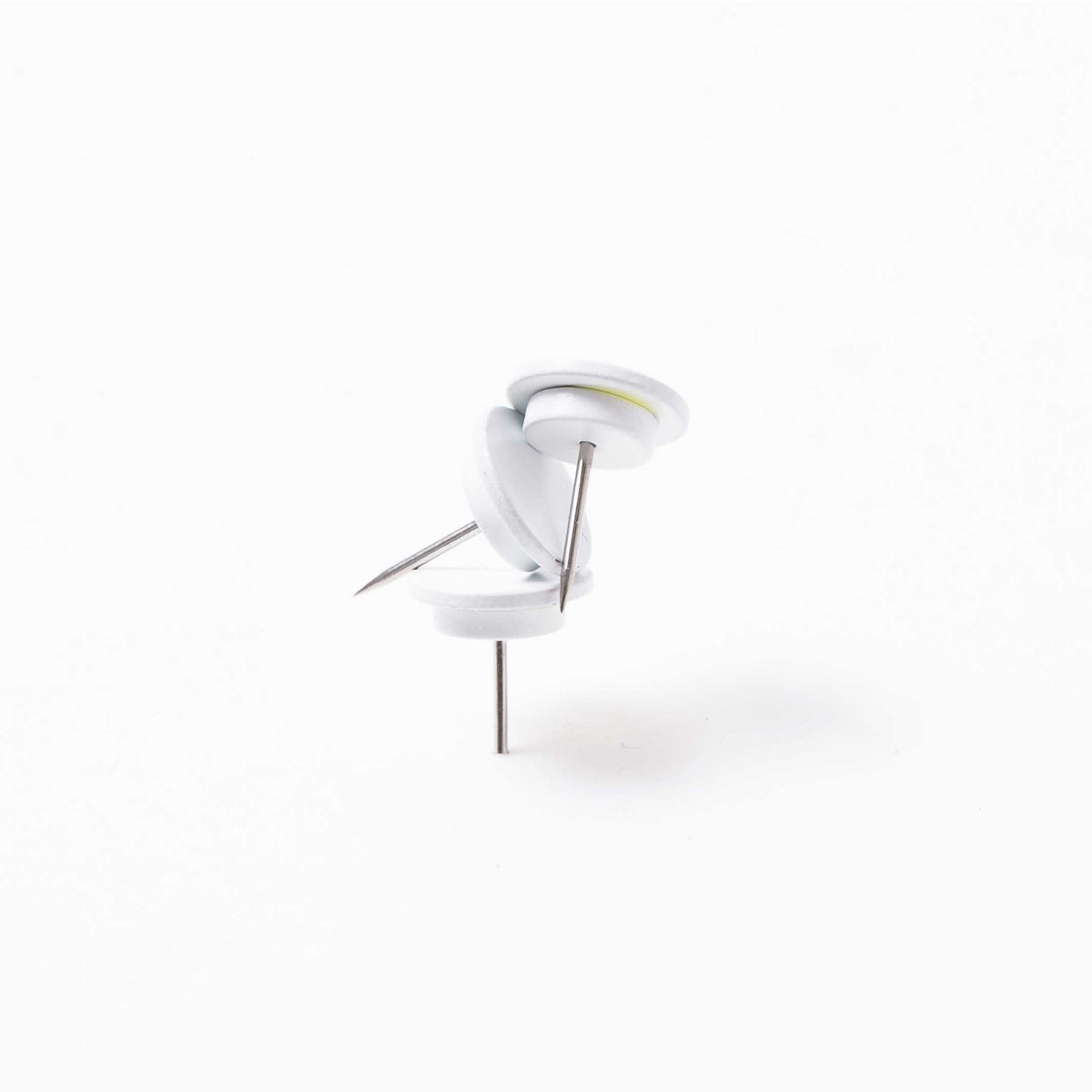 Magnetpins "Magnet Tack" – Neodym · 3er-Set · Weiß | 100percent
