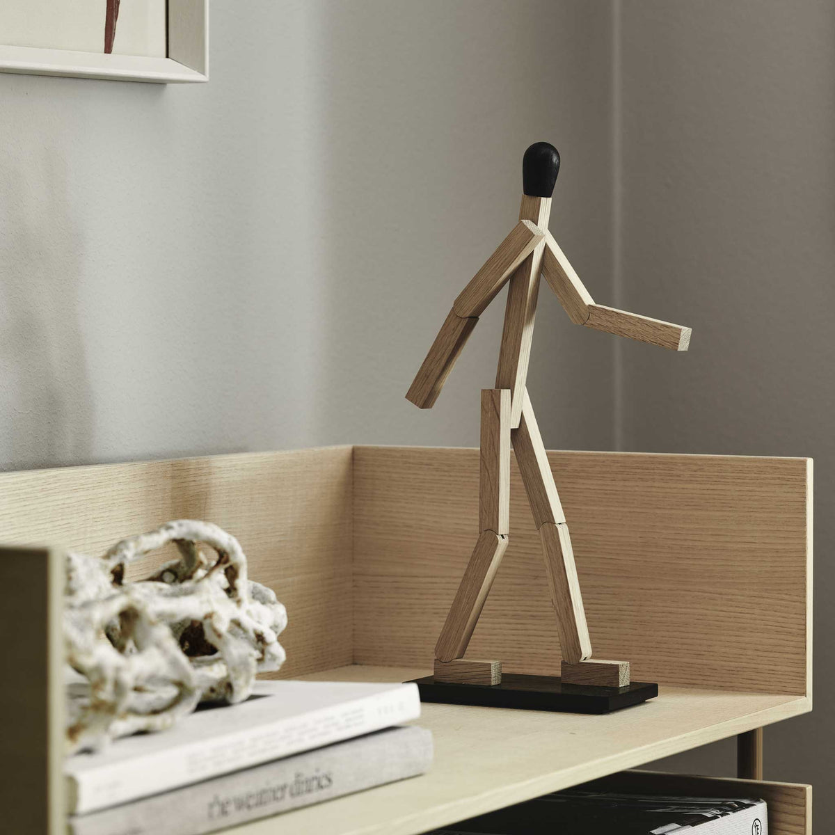 Holzfigur "Match Man" – Eiche | Jakob Burgsø · boyhood