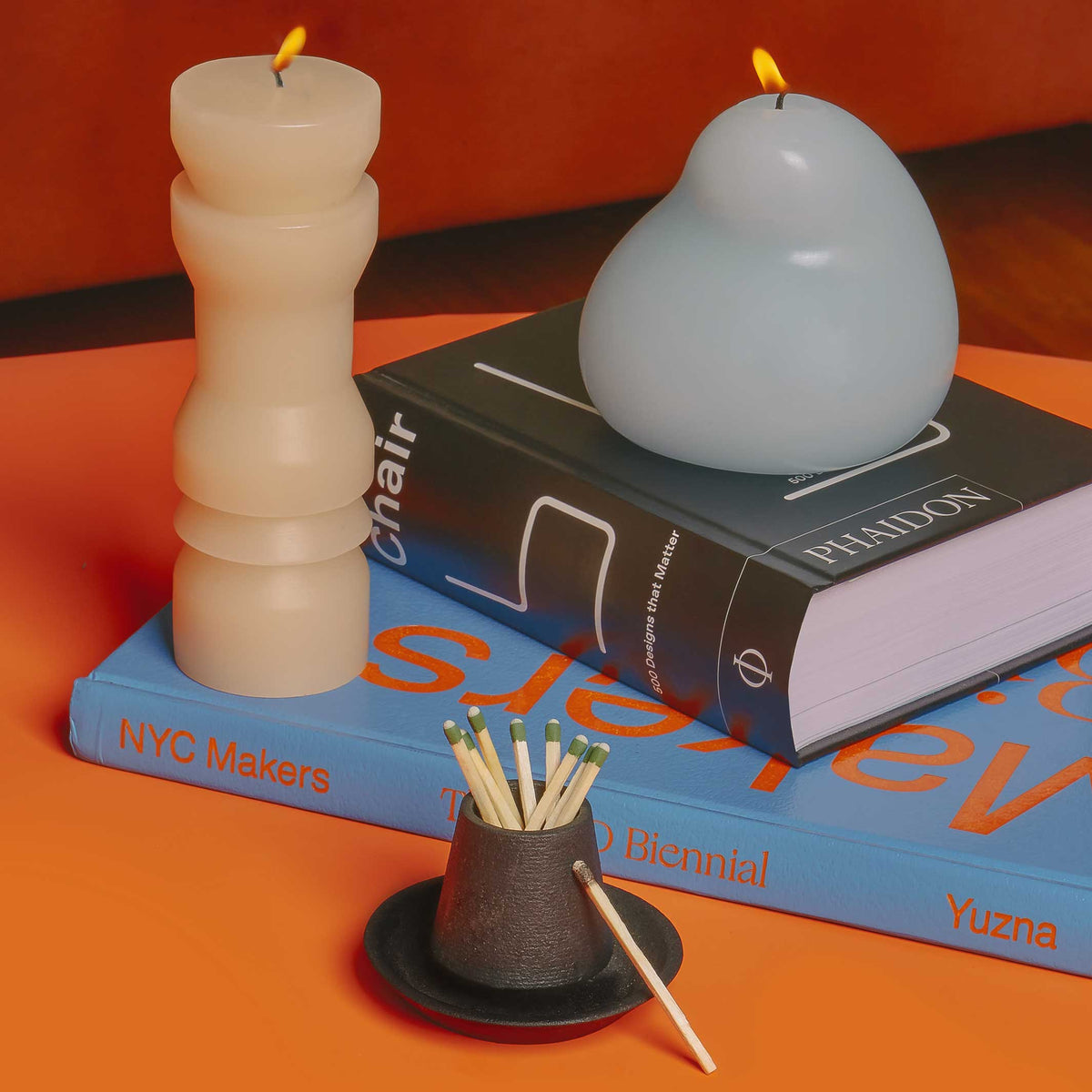 Streichholzanzünder – Gusseisen · Ø 7,5 cm | Areaware