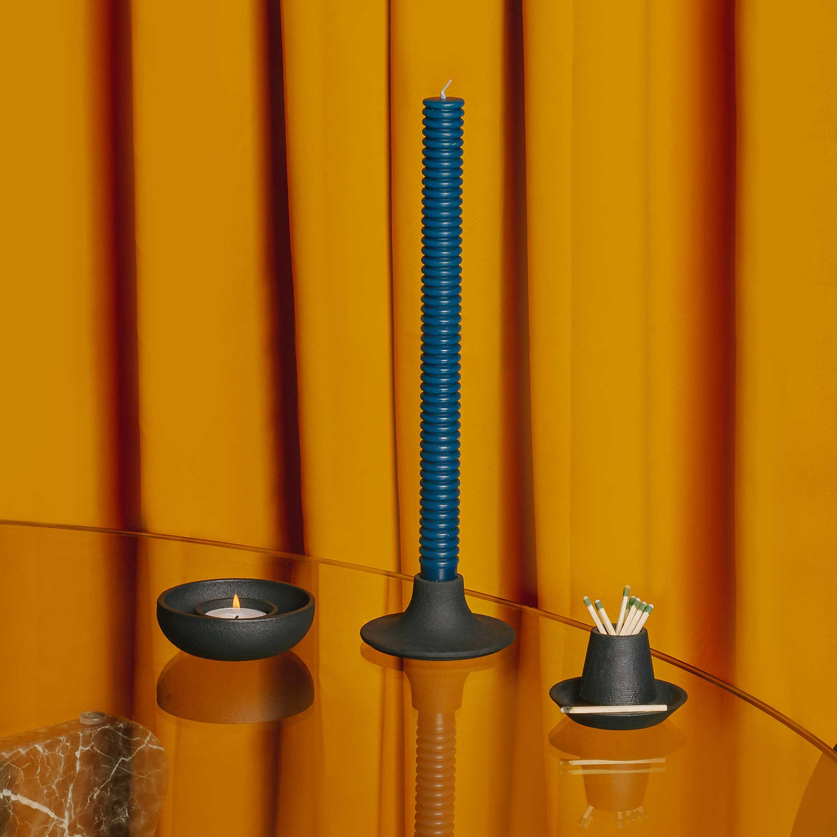 Streichholzanzünder – Gusseisen · Ø 7,5 cm | Areaware
