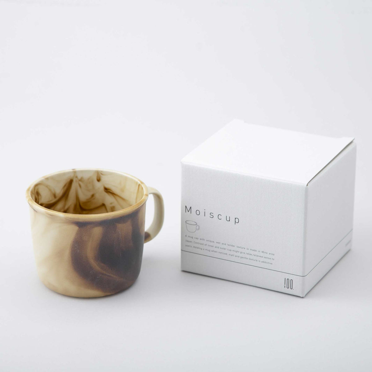Ceramic Mug "Moiscup Latte" – Mino Ceramics · 350 ml | 100percent