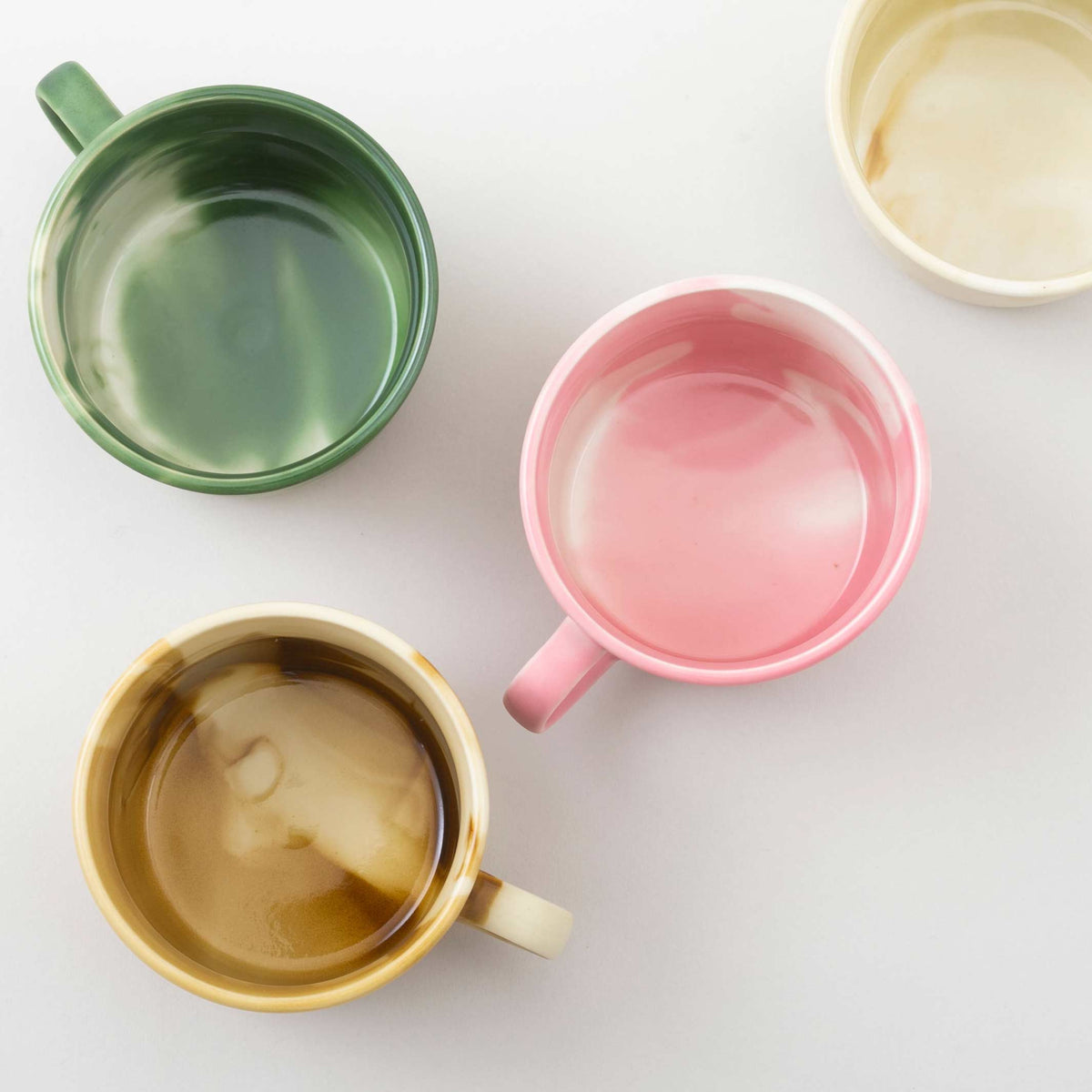 Keramikbecher "Moiscup Latte" – Mino-Keramik · 350 ml | 100percent