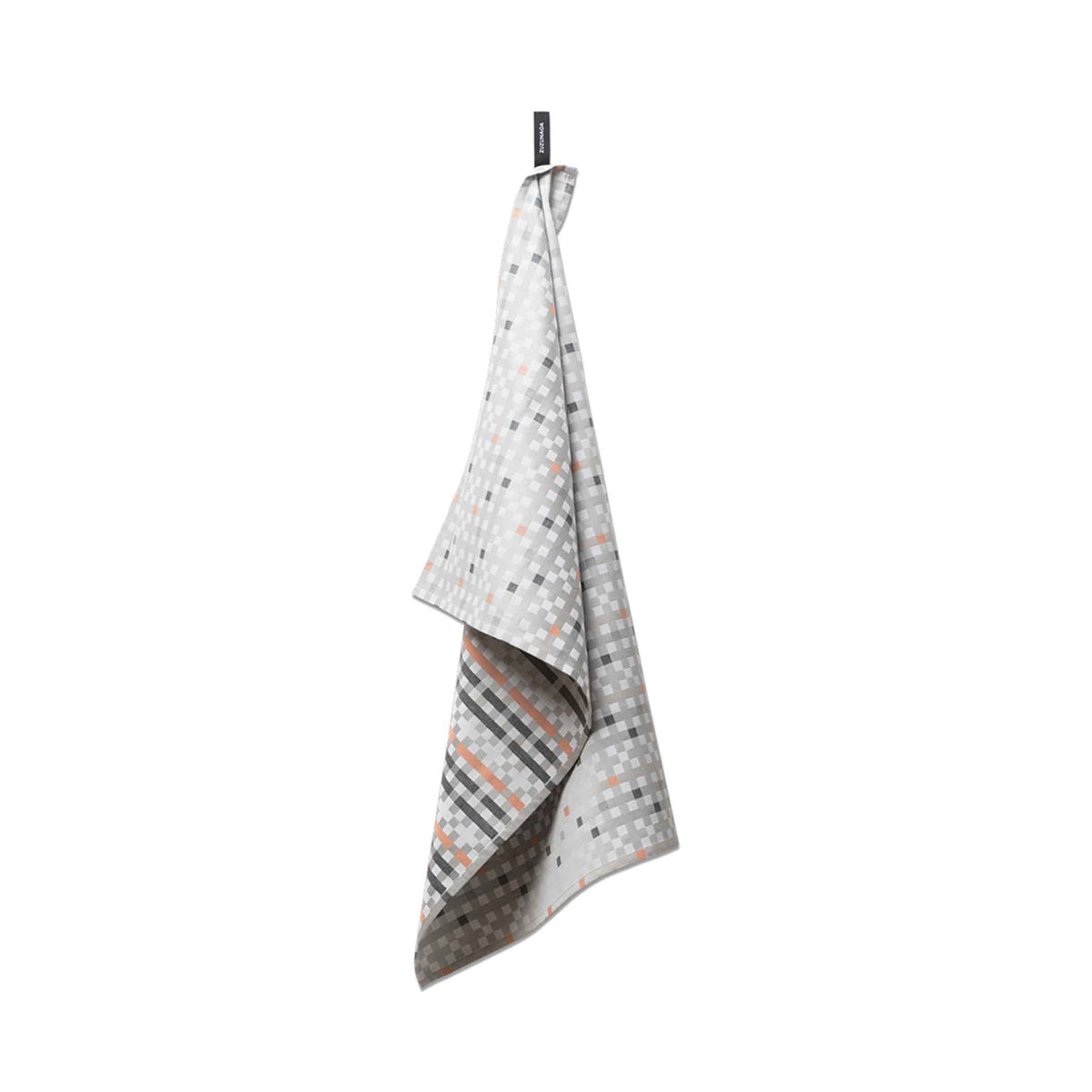 MOSAIC Gray | TEA TOWEL | Bitmap Collection | Cristian Zuzunaga