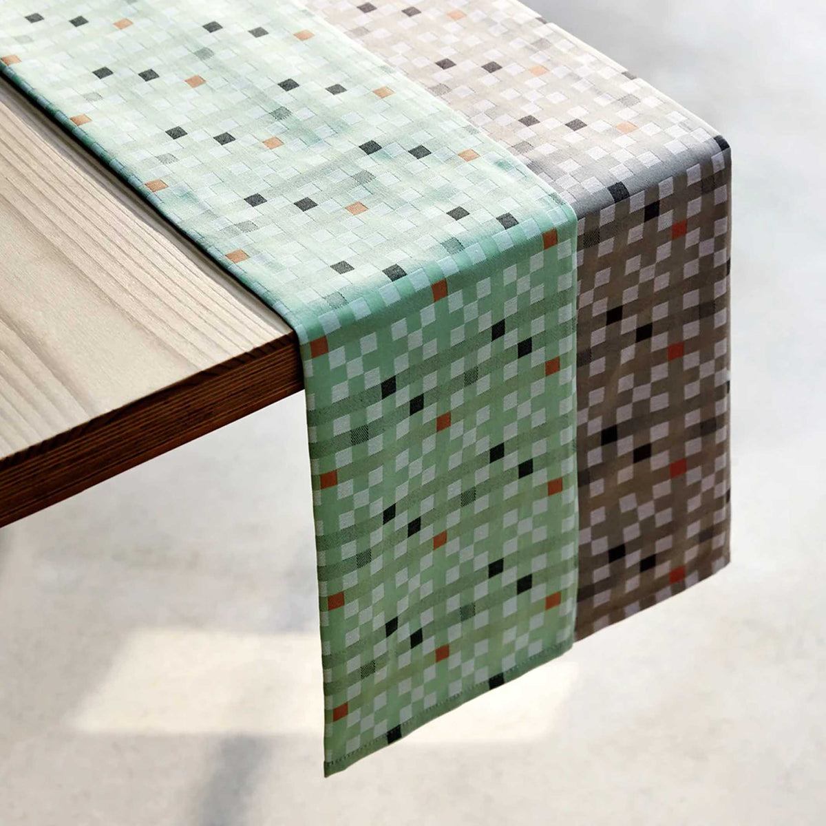 MOSAIC Mint | TEA TOWEL | Bitmap Collection | Cristian Zuzunaga