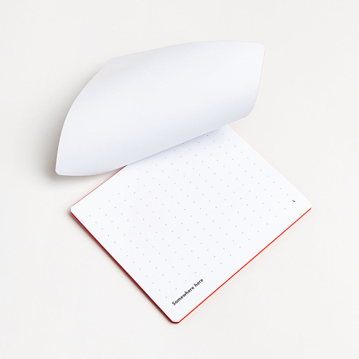 PLEASE NOTE - 2-in-1 NOTIZBLOCK und MAUSPAD - 18x21 cm | Somewhere