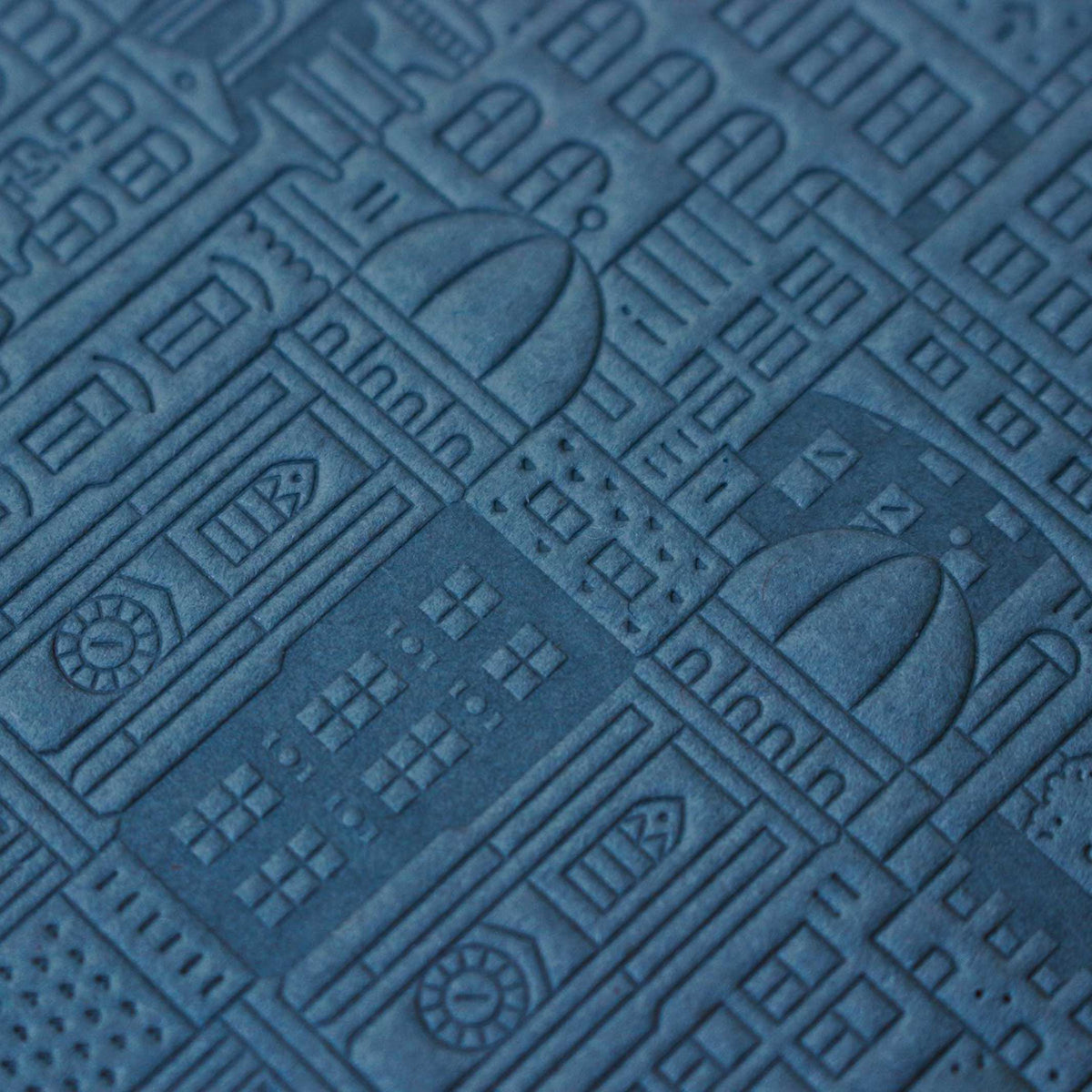 CARNET DE NOTES DE MUNICH | CARNET bleu | 18x13 cm et 128 pages | la ville fonctionne