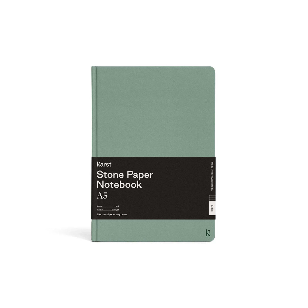 Hardcover NOTEBOOK A5 | Eukalyptus-grünes NOTIZBUCH | KarstGoods