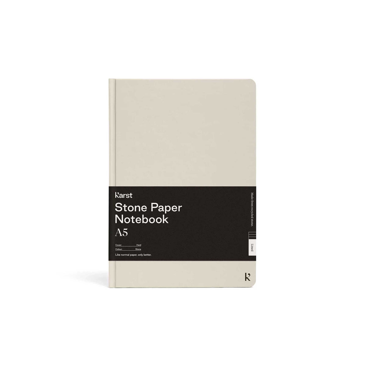 Hardcover NOTEBOOK A5 | Stone-graues NOTIZBUCH | KarstGoods