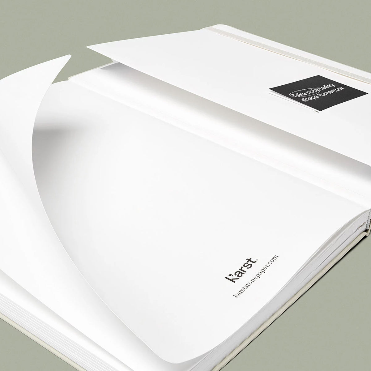 Hardcover NOTEBOOK A5 | Schwarzes NOTIZBUCH | KarstGoods