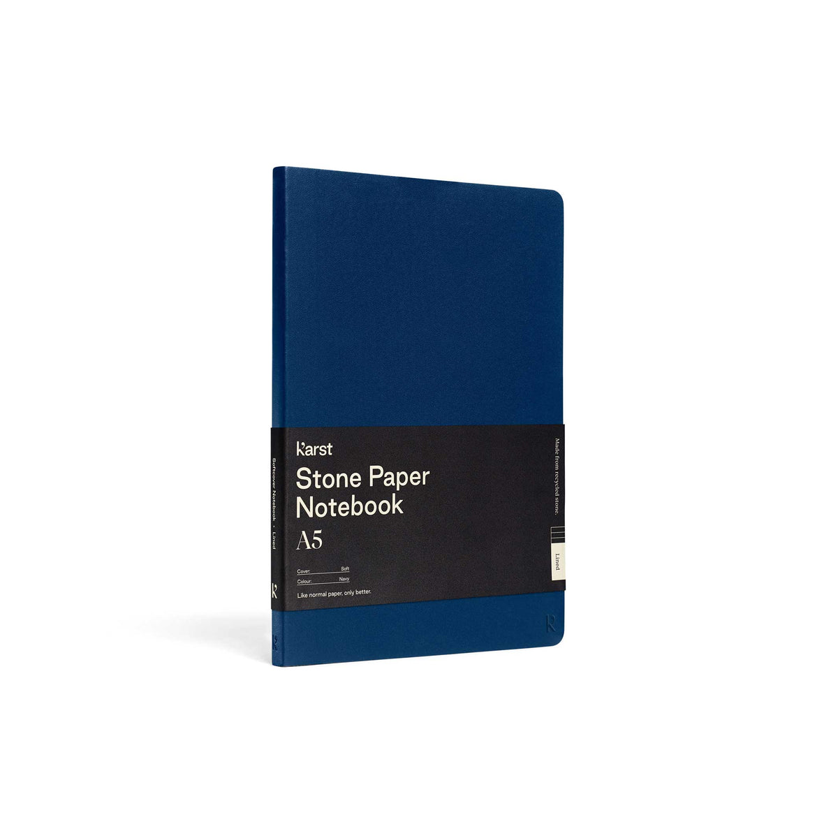 Softcover NOTEBOOK A5 | Navy-blaues NOTIZBUCH | KarstGoods