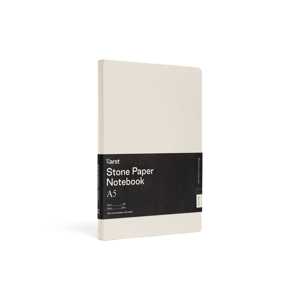 Softcover NOTEBOOK A5 | Stone-graues NOTIZBUCH | KarstGoods