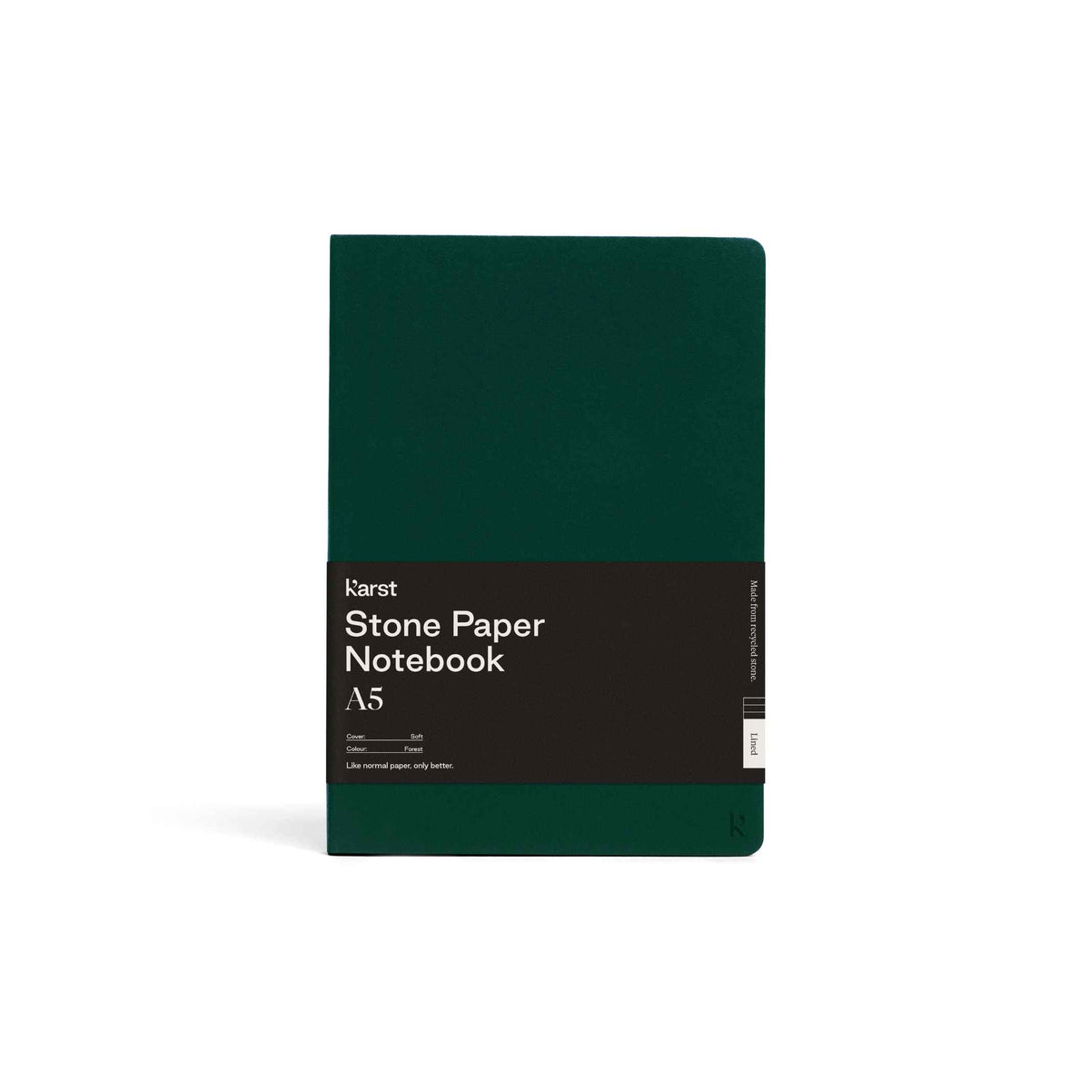 Softcover NOTEBOOK A5 - Forest-grünes NOTIZBUCH | KarstGoods