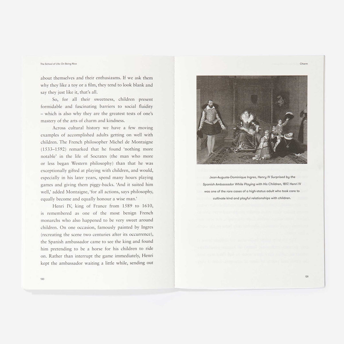 Taschenbuch "On Being Nice" – Englisch | The School of Life