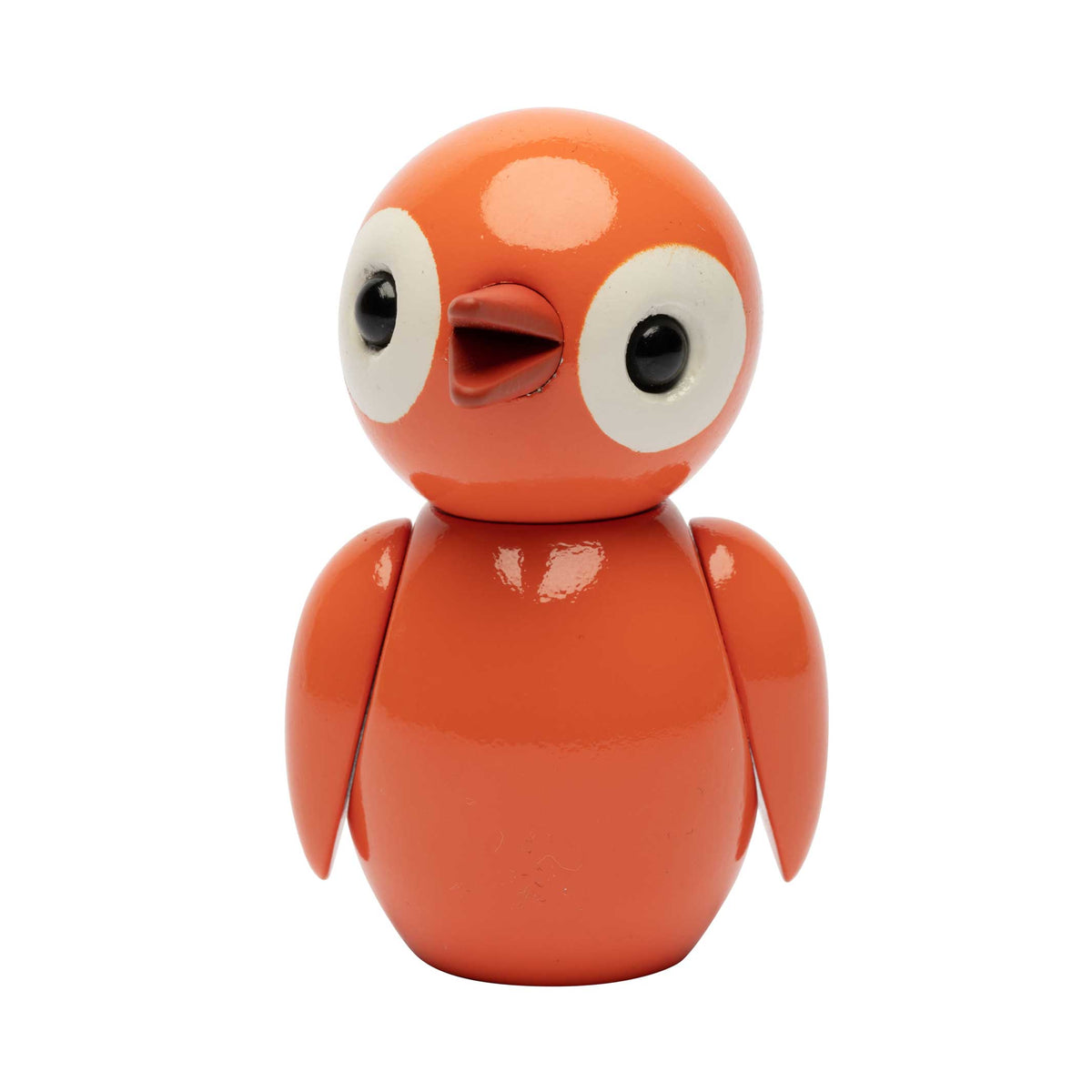 Deco Bird "Optimistic Orange" – Beech · 6.5 cm | Spring Copenhagen