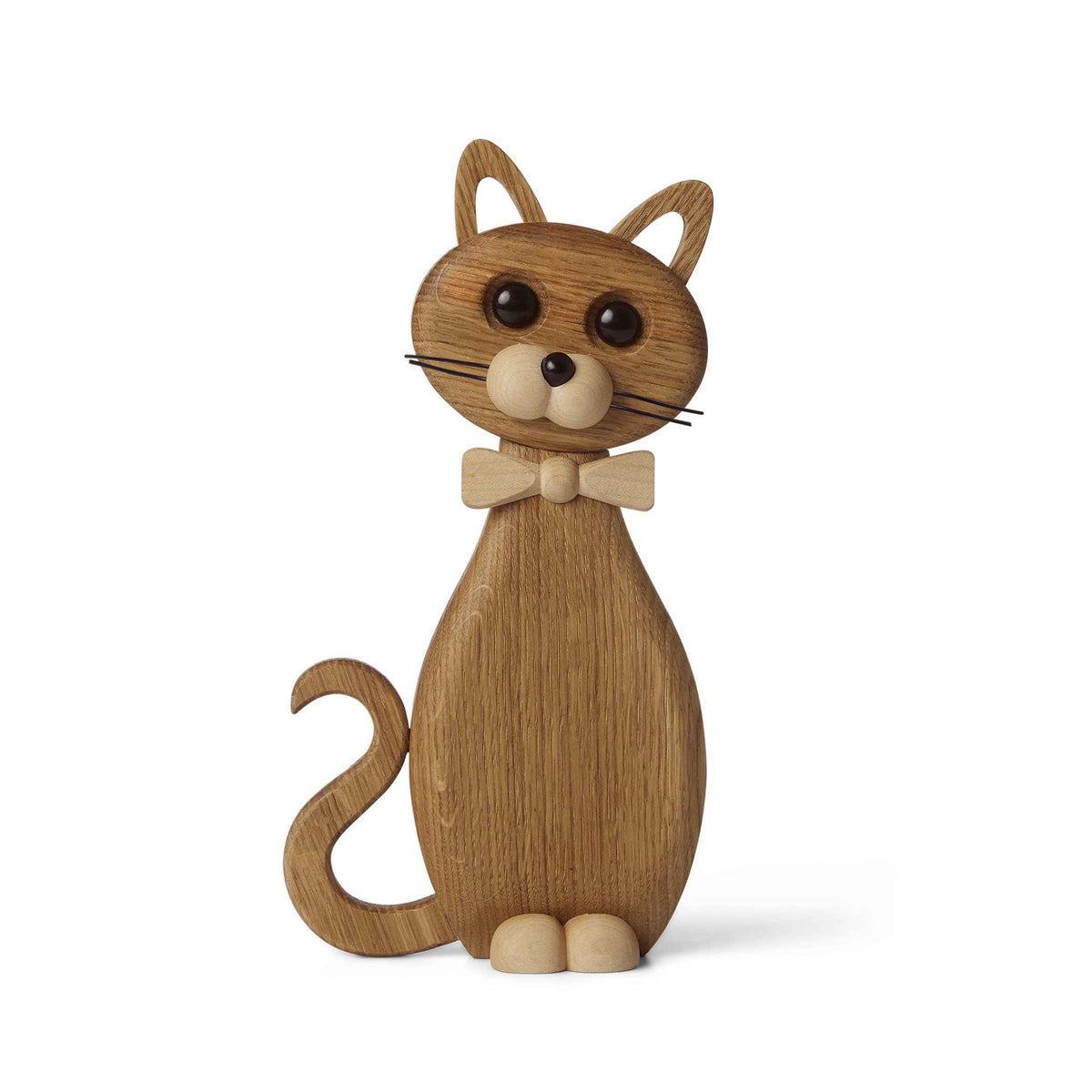 LUCKY LE CHAT à suspendre - drôle, petit CHAT - figurine décorative en bois | Christian Sommer | Printemps Copenhague