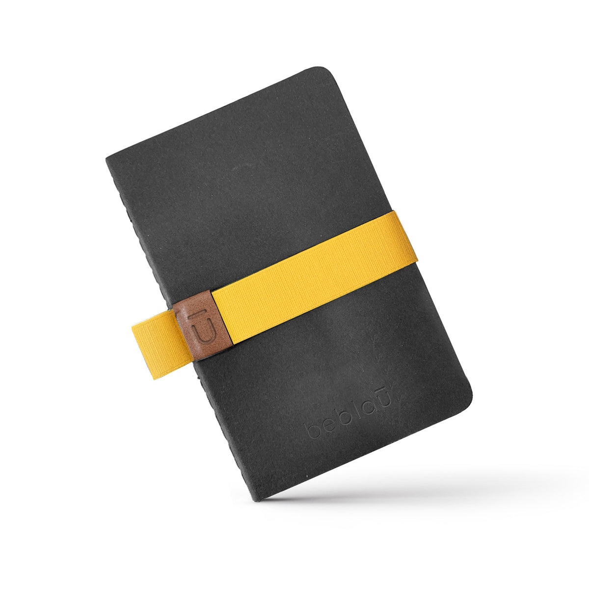 POCKET NOTEBOOK | 3 kleine NOTIZBÜCHER mit Stiftehalter-Band | beblau