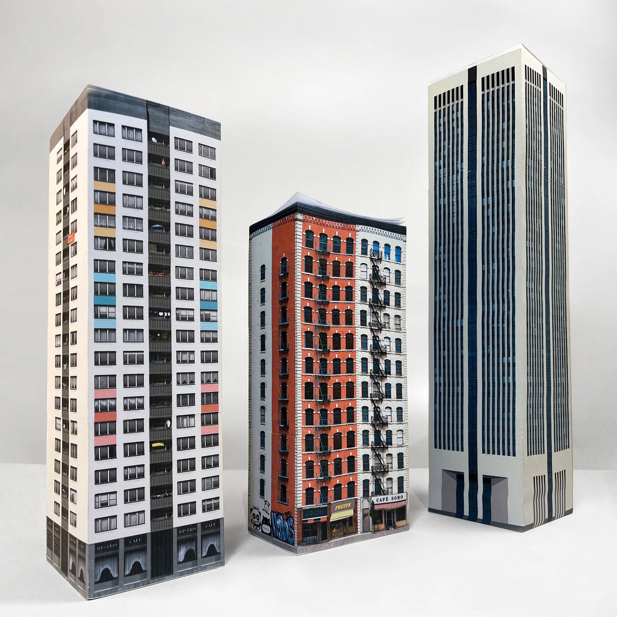 PAPERSCRAPER® | Plattenbau | 2.500 Seiten NOTIZBLOCK | seltmann+söhne