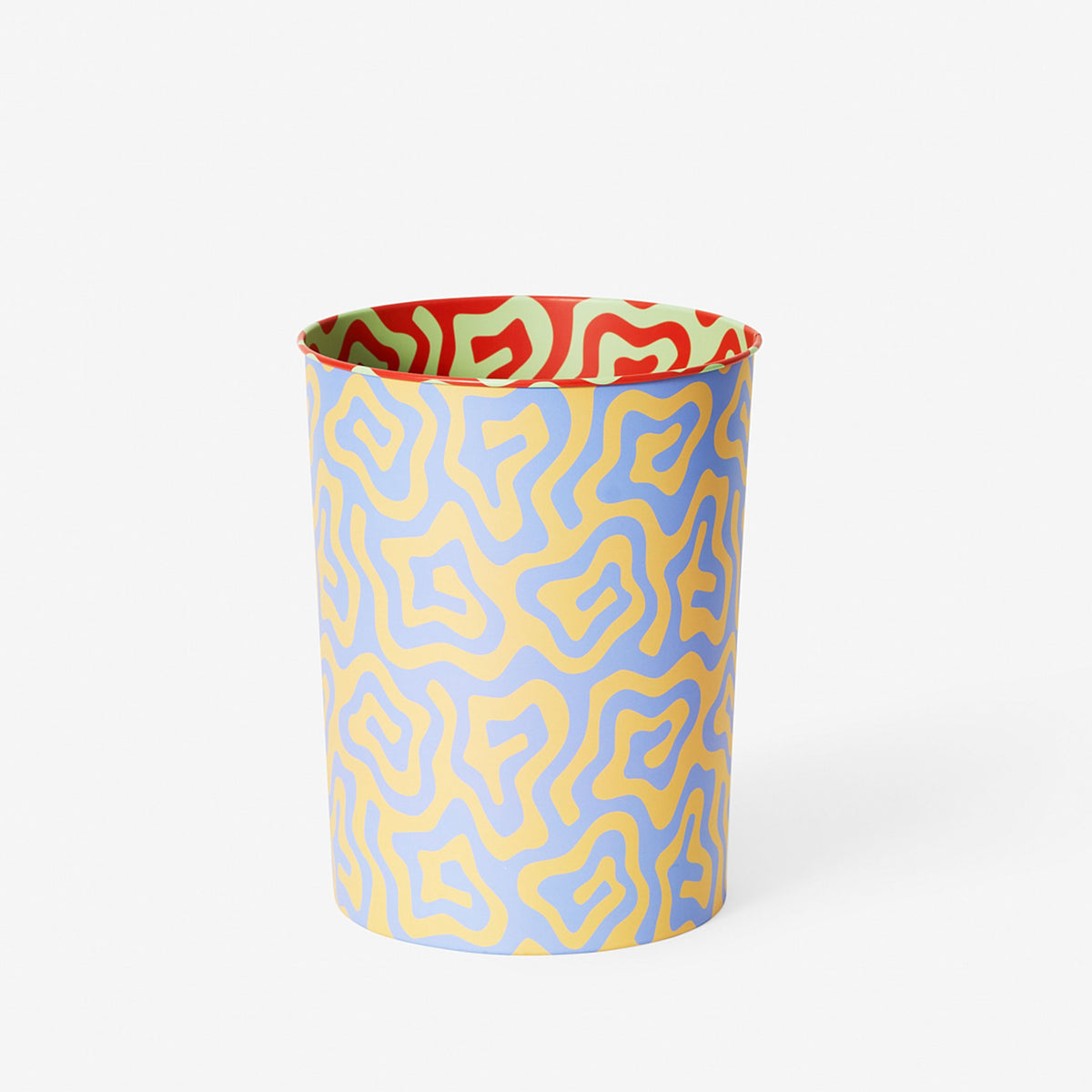 PATTERN BIN SPIRAL | PAPIERKORB mit Spiralen | Dusen Dusen | Areaware