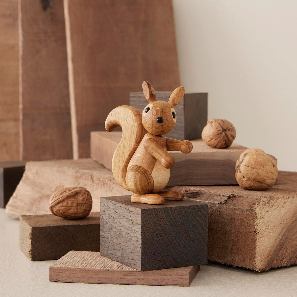 Holz-Eichhörnchen Peanut – Eiche · 8 cm | Spring Copenhagen