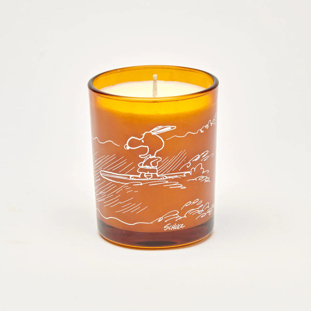 PEANUTS - SURF'S UP CANDLE | Vegane, pflanzliche WACHS-KERZE | Meeressduft & Seetang | Magpie