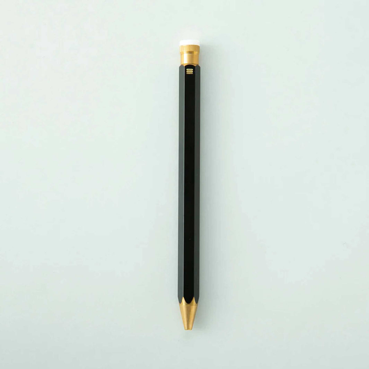 Kugelschreiber Pencillest – Messing · Schwarz · 14,4 cm | 100percent