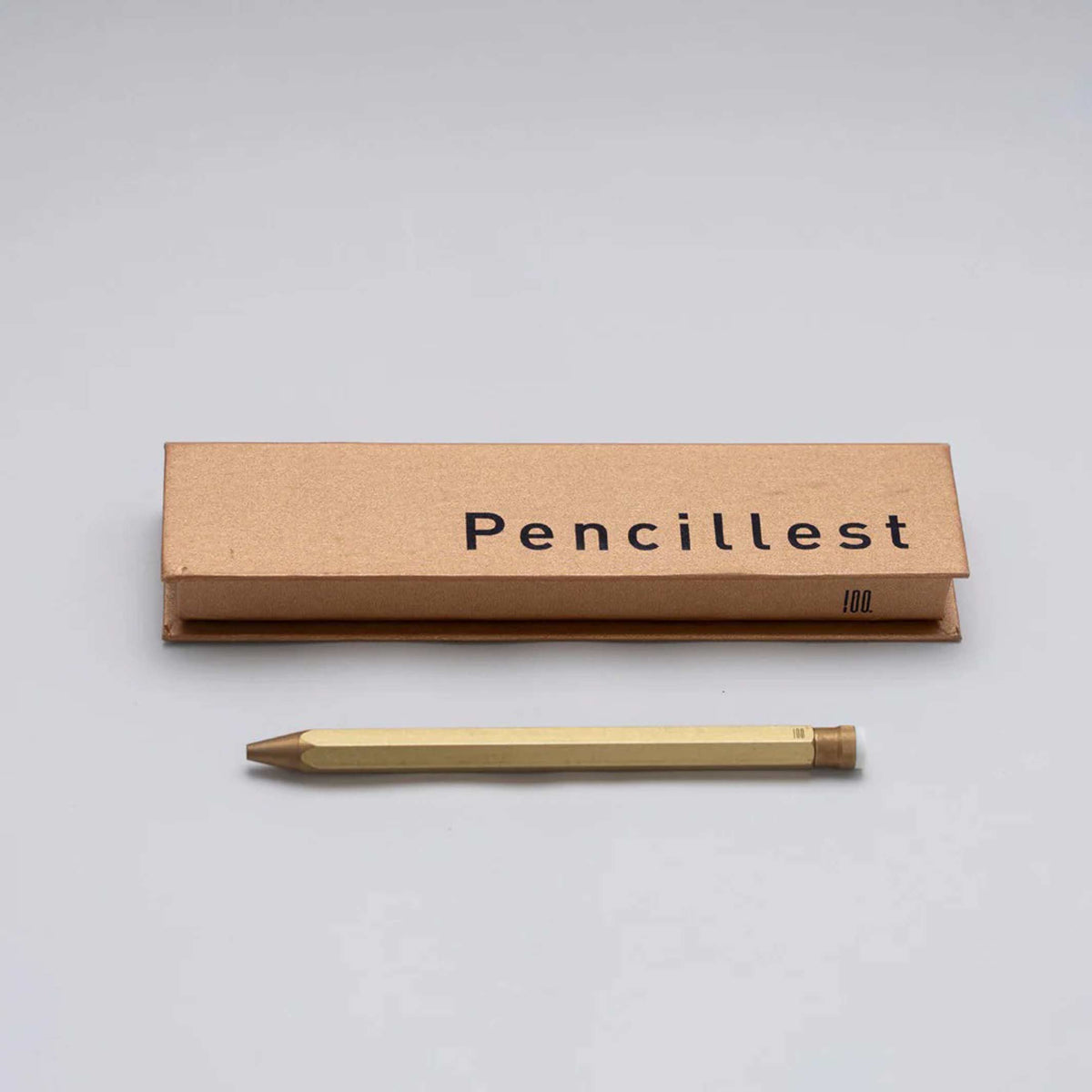 Kugelschreiber Pencillest – Messing · Gold · 14,4 cm | 100percent