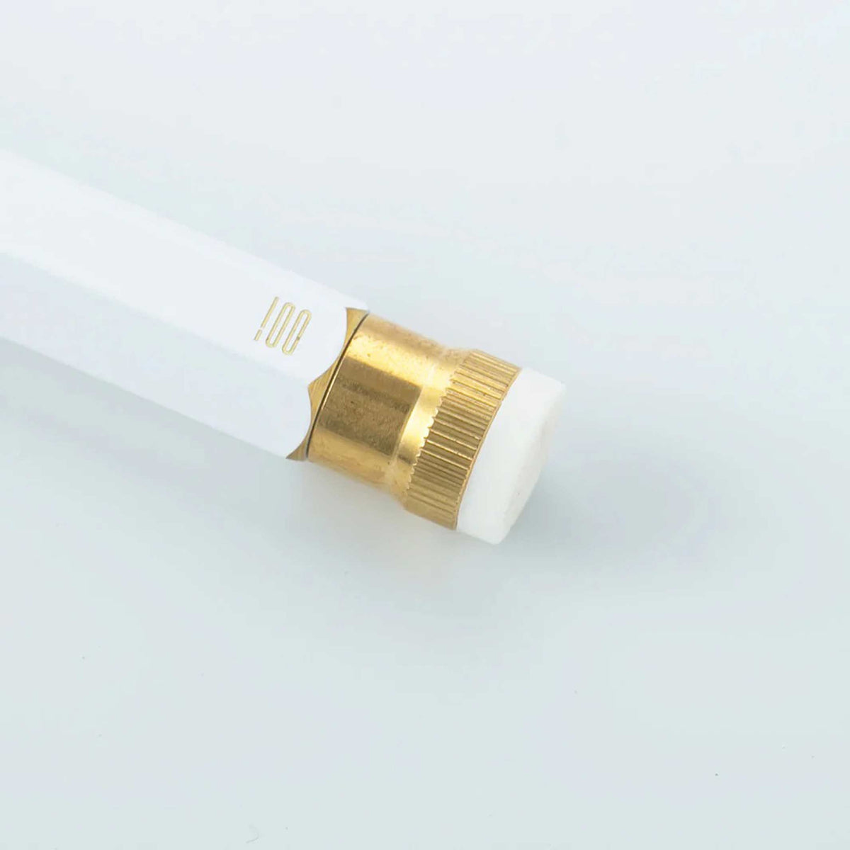 Ballpoint Pen Pencillest – Brass · White · 14.4 cm | 100percent