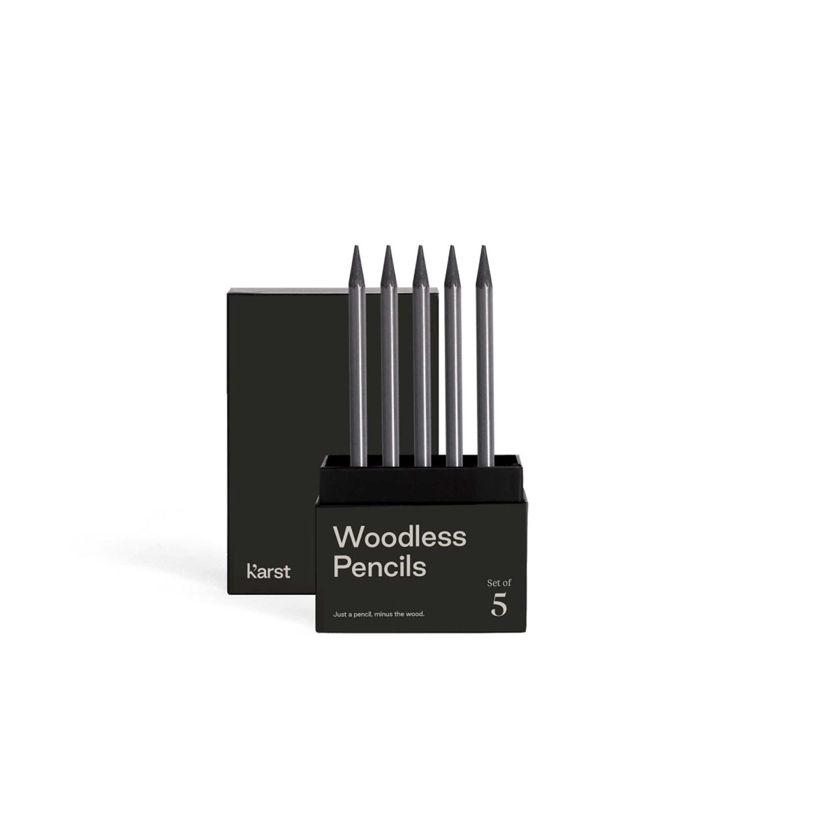 WOODLESS PENCILS | holzfreies Graphit-BLEISTIFT-SET | 2B | KarstGoods