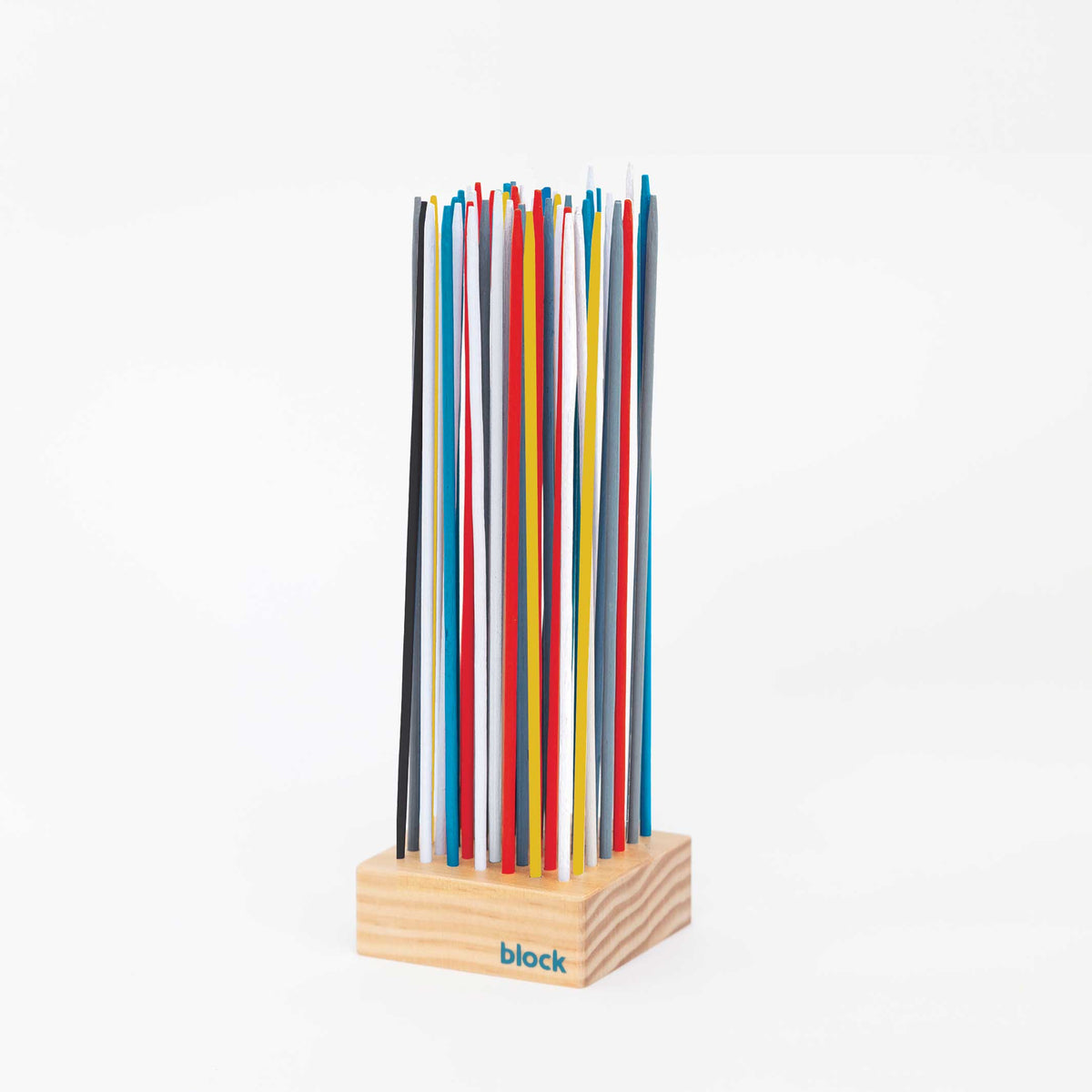 MIKK-UP STICKS | JEU MIKADO avec 49 bâtons en bois | Conception de blocs