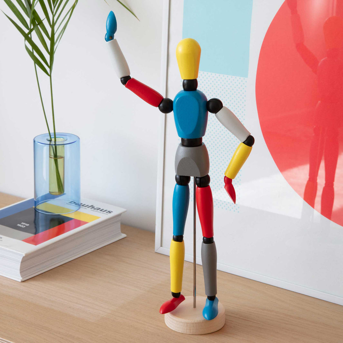 PIET The Artist's Mannequin | Wooden FIGURINE | Block Design