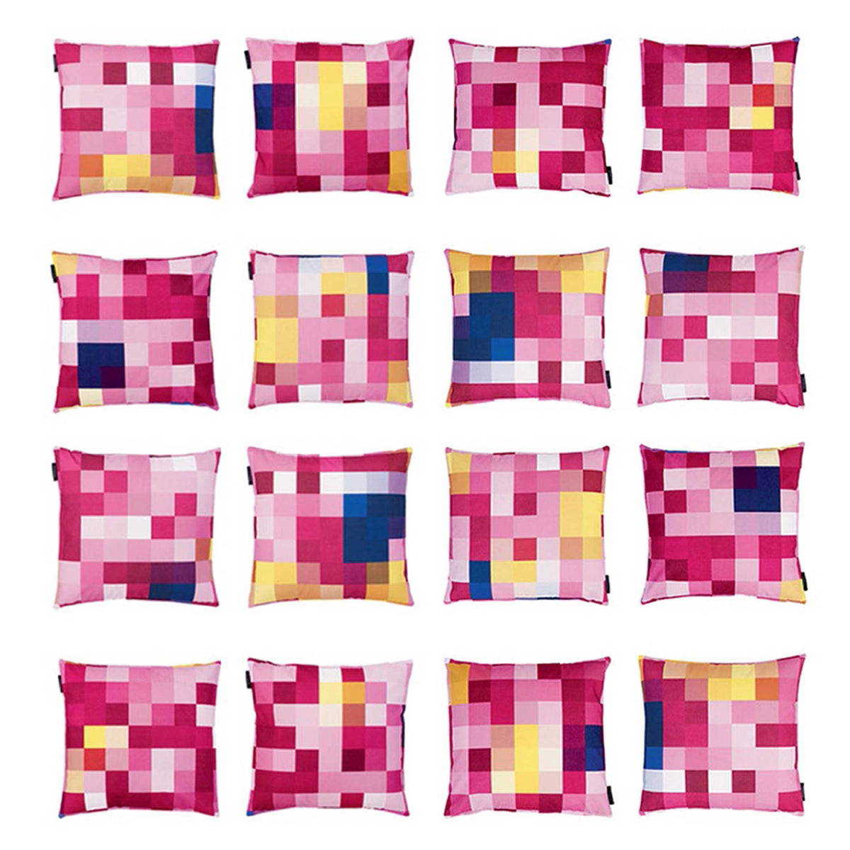 COUSSIN PIXEL MERCURY - coussin étroit - 30x50 cm - 100% Trevira CS | Cristian Zuzunaga