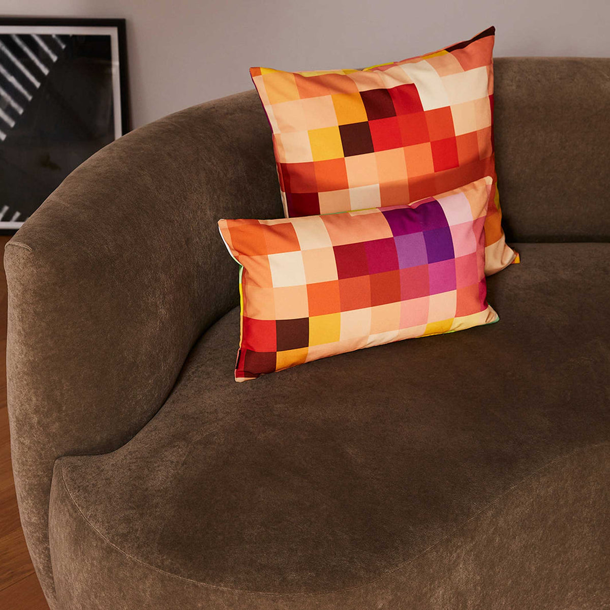 COUSSIN PIXEL SPIRIT - Coussin - 50x50 cm - 100% Trevira CS | Cristian Zuzunaga