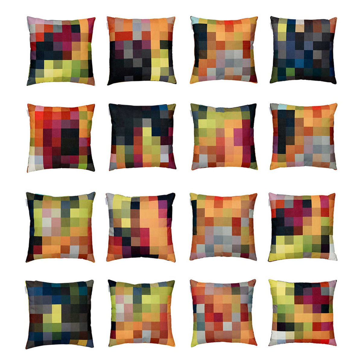 COUSSIN PIXEL SPIRIT - Coussin - 50x50 cm - 100% Trevira CS | Cristian Zuzunaga